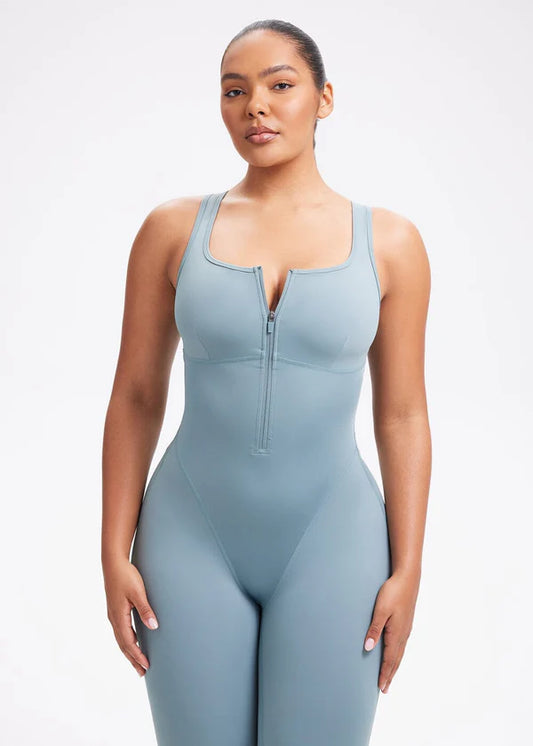 Full Length Sauna Compression Jumpsuit