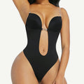 Deep-Plunge Sculpt Bodysuit (Low Back)